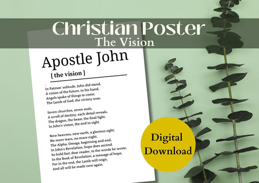 Apostle John by Blessed Lamp Design