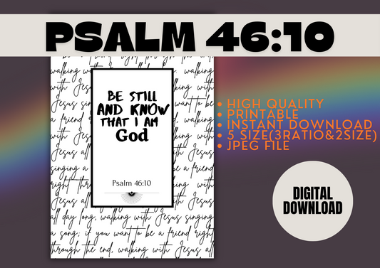 Psalm 46 Be Still